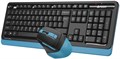 Клавиатура и мышь  A4Tech FG1035 NAVY 1026216