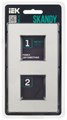 Рамка двойная  IEK SK-M22-M-K23 1157132