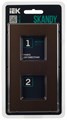 Рамка двойная  IEK SK-M22-M-K30 1157128