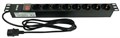 Блок розеток 19", 8 розеток NTSS NTSS-PDU-DA1017 1174140