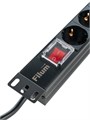 Блок розеток 19", 8 розеток Filum FL-PDU19-8SCH-PS-2MEU 1204900