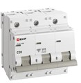Автоматический выключатель  EKF mcb47100m-3-20C-pro 1129965