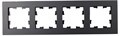 Рамка четверная  IEK BR-M42-G-31-K02 1157775
