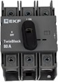 Рубильник  EKF tb-80-3p-f 1133504