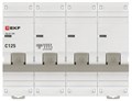 Автоматический выключатель  EKF mcb47100-4-125C-pro 1219873