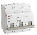 Автоматический выключатель  EKF mcb47100m-3-25C-pro 1129966