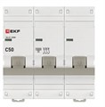 Автоматический выключатель  EKF mcb47100m-3-50C-pro 1129969