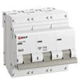 Автоматический выключатель  EKF mcb47100m-3-63D-pro 1129943