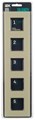 Рамка пятерная  IEK SK-M52-G-K10 1157215