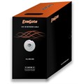 Кабель витая пара F/UTP 5e кат. 4 пары Exegate FUTP4-C5e-CU-S26-IN-PVC-GY-305 803539