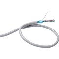 Кабель витая пара F/UTP 5e кат. 4 пары Exegate FUTP4-C5e-CU-S26-IN-PVC-GY-305 803539