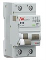 Автомат дифференциальный EKF rcbo10-1pn-10C-100-ac-av 1126655