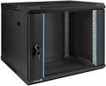 Шкаф настенный 19", 9U Exegate EC-WM-9U.600.G.BLACK 1230459