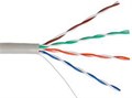 Кабель витая пара U/UTP 5e кат. 4 пары Netlan EC-UU004-5E-PVC-GY 512788