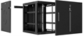 Шкаф настенный 19", 6U Cabeus SH-05F-6U60/35m-BK 552744