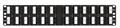 Патч-панель  NikoMax NMC-RP48UD2-AN-2U-BK 595984
