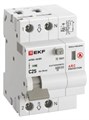 Устройство защиты от дугового пробоя  EKF afdd-rcbo-2-25C-30em-pro 1214618