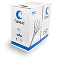 Кабель витая пара F/UTP 5e кат. 4 пары Cabeus FTP-4P-Cat.5e-SOLID-GY 515534