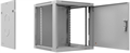 Шкаф настенный 19", 12U Cabeus SH-05F-12U60/35m-R 865411