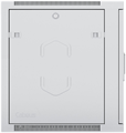 Шкаф настенный 19", 15U Cabeus SH-05F-15U60/45-R 865424