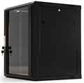 Шкаф серверный 19", 12U Hyperline TWB-1266-GP-RAL9004 590546