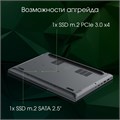 Ноутбук  Digma Pro Fortis M 15.6 ", Core i3, 8 Гб RAM, 256 Гб SSD, UHD Graphics, Серый 1133919