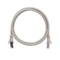 Кабель патч-корд S/FTP 6 кат. 1м NikoMax NMC-PC4SE55B-010-C-GY 404330