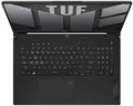 Ноутбук  ASUS TUF Gaming A17 FA707NUR-HX013 17.3 ", Ryzen 7, 16 Гб RAM, 512 Гб SSD, GeForce RTX 4050, Серый 1133291