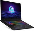 Ноутбук  MSI Pulse 17 AI C1VEKG-088XRU 17 ", Core Ultra 5, 16 Гб RAM, 1 Тб SSD, GeForce RTX 4050, Черный 1224362
