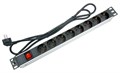 Блок розеток 19", 8 розеток Cabeus PDU-8P-2EU 513166