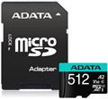 Карта памяти MicroSDXC 512GB ADATA AUSDX512GUI3V30SA2-RA1 1007460