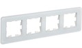 Рамка четверная  IEK BR-M42-G-41-K01 1157834