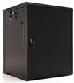 Шкаф настенный 19", 6U Hyperline TWB-0645-SR-RAL9004 590539