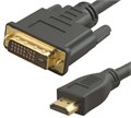 Кабель интерфейсный HDMI-DVI Cablexpert 19M/19M 165505